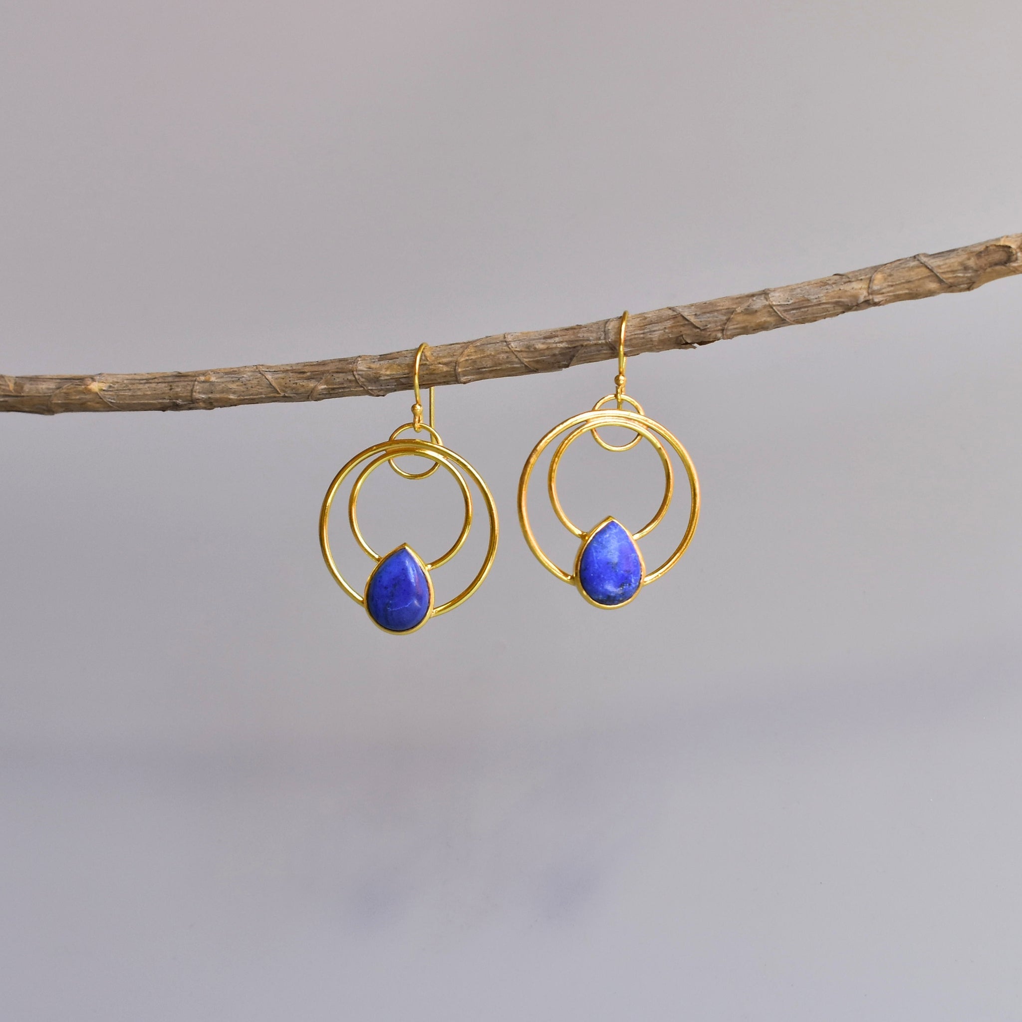 Talisman - Lapis lazuli Earrings