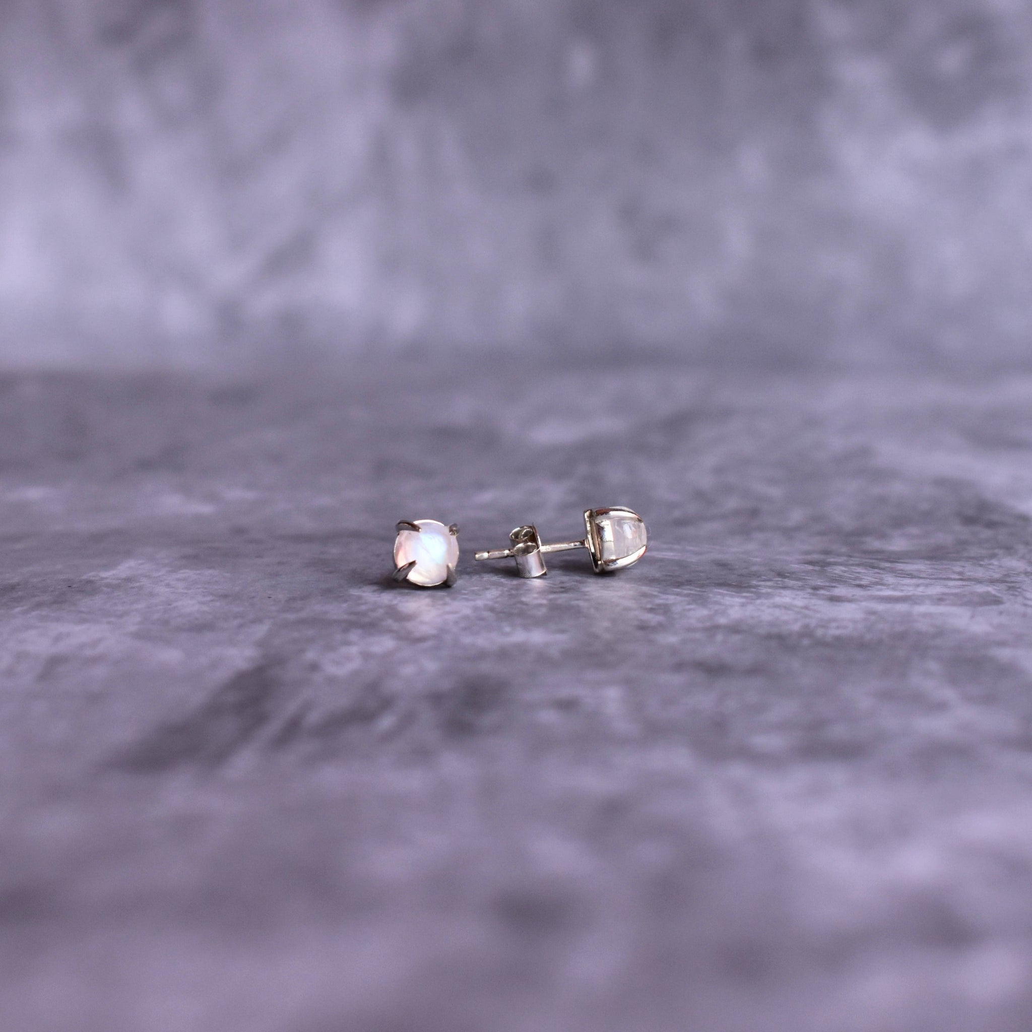Fangs - Moonstone Earring