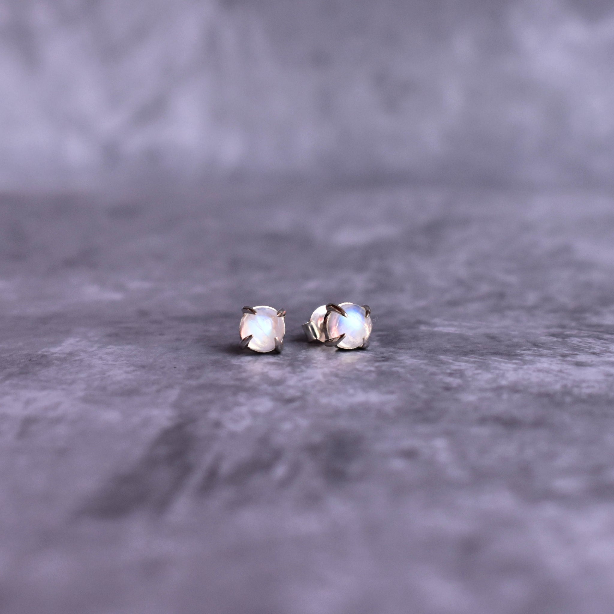 Fangs - Moonstone Earring