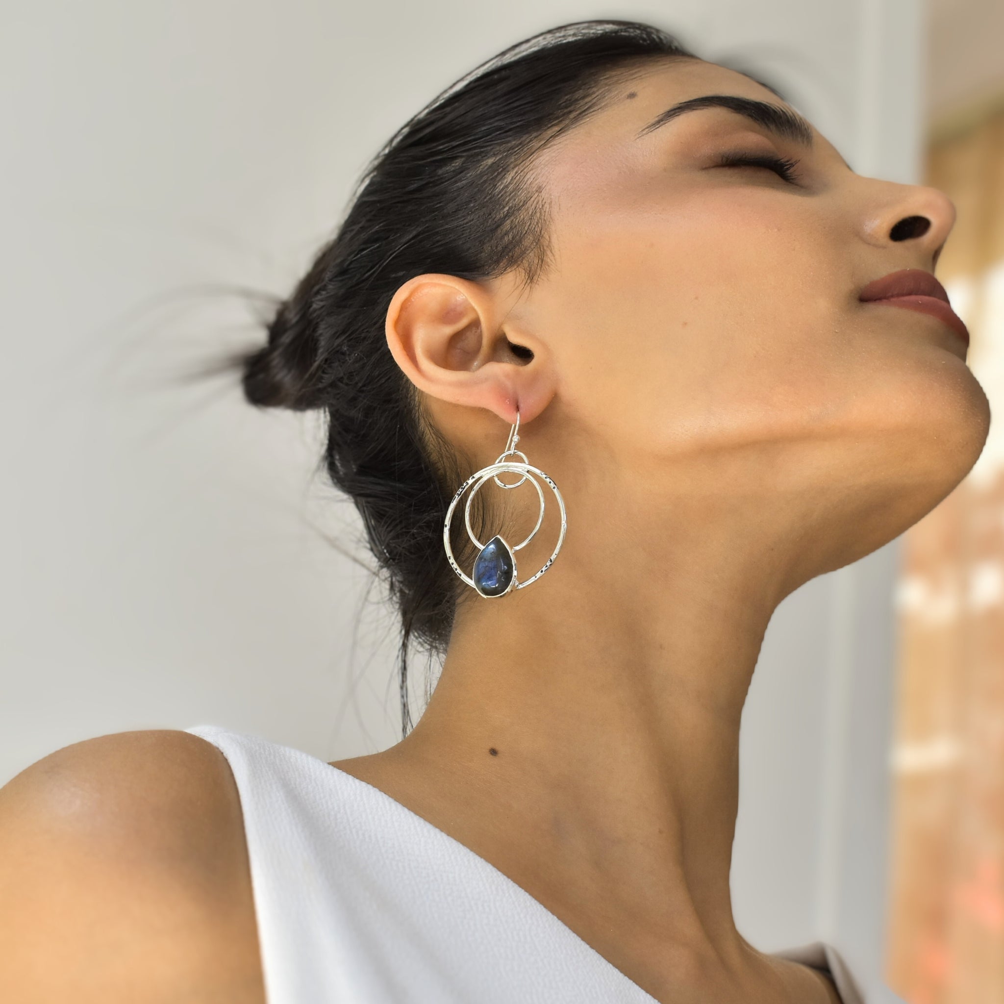 Talisman - Labradorite Earrings