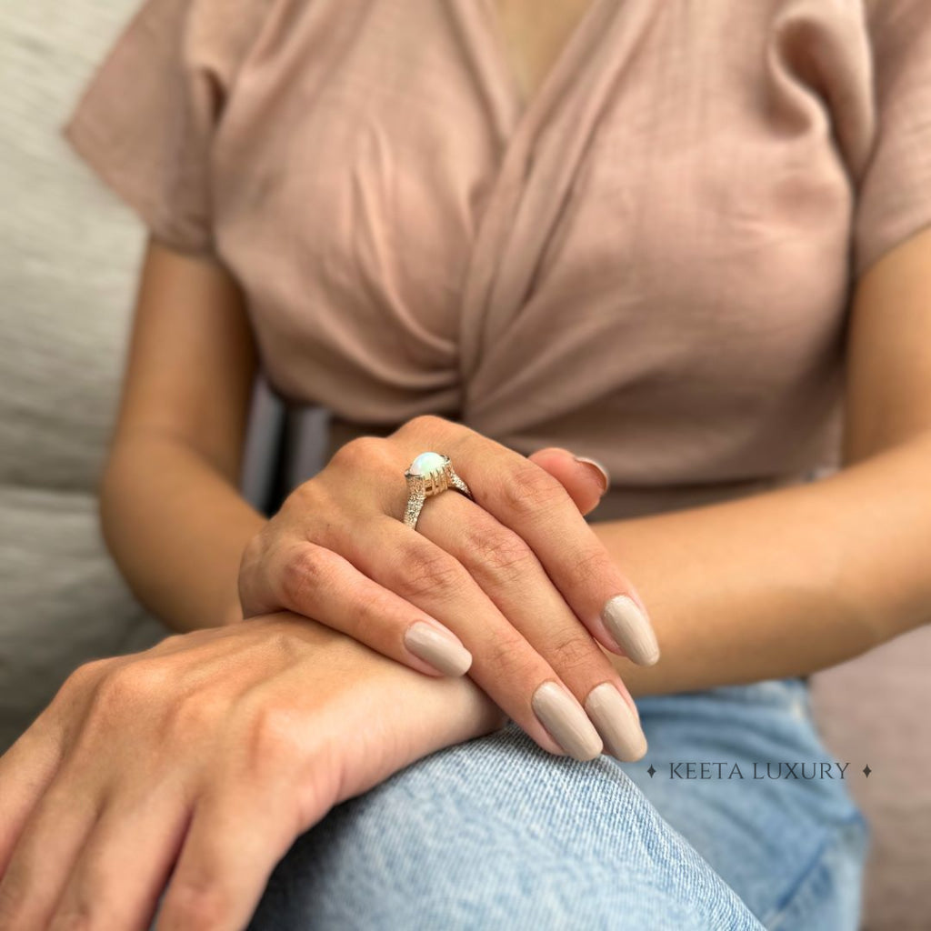 Aura - Opal Ring Rings