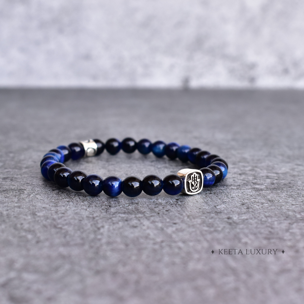 Balanced - Blue Tiger Eye Bracelet -