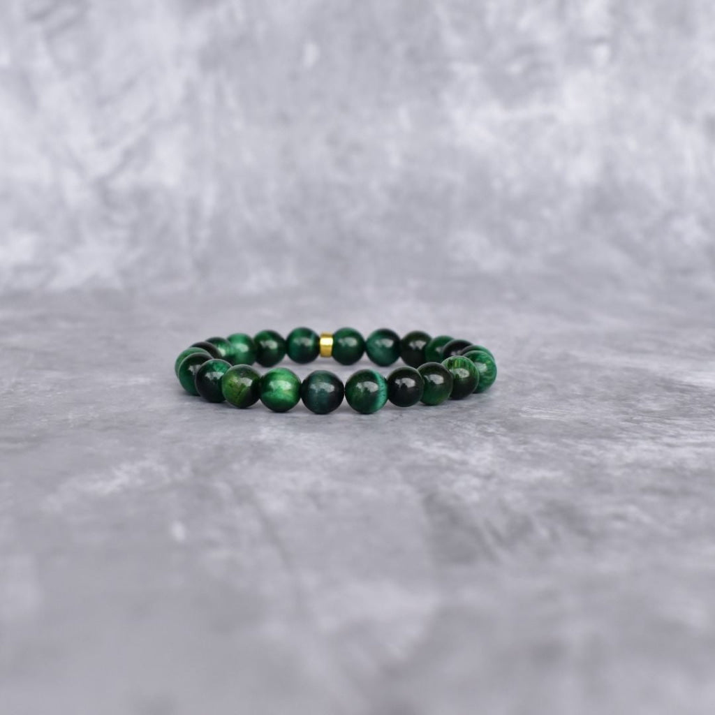 Basic - Green Tiger Eye Bracelet Bracelets