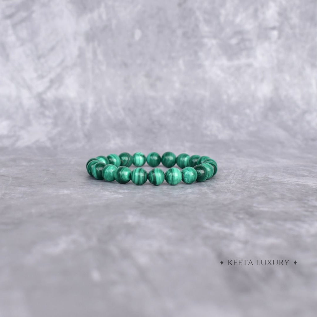 Basic - Malachite Bead Bracelet Bracelets