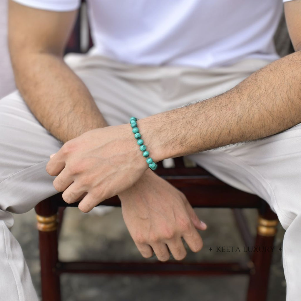 Basic - Malachite Bead Bracelet Bracelets