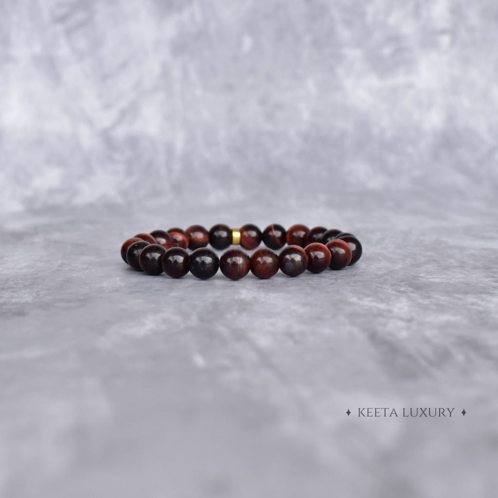 Basic - Red Tiger Eye Bracelet Bracelets