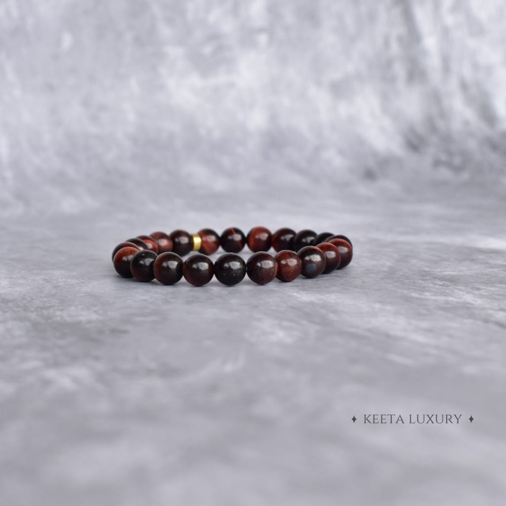 Basic - Red Tiger Eye Bracelet Bracelets