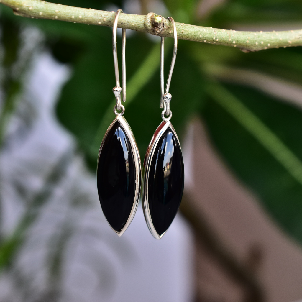 Black Majesty - Onyx Earrings -