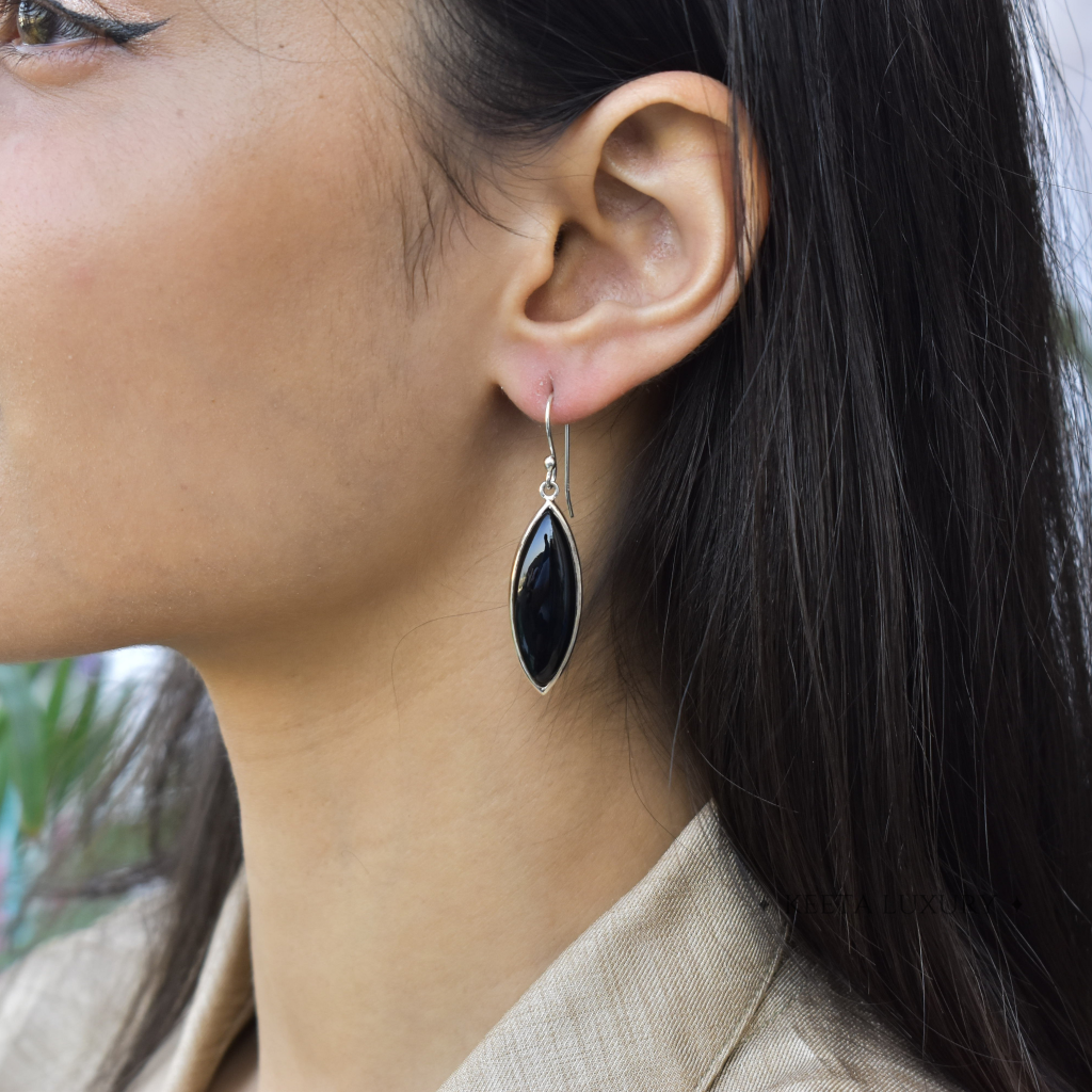 Black Majesty - Onyx Earrings -