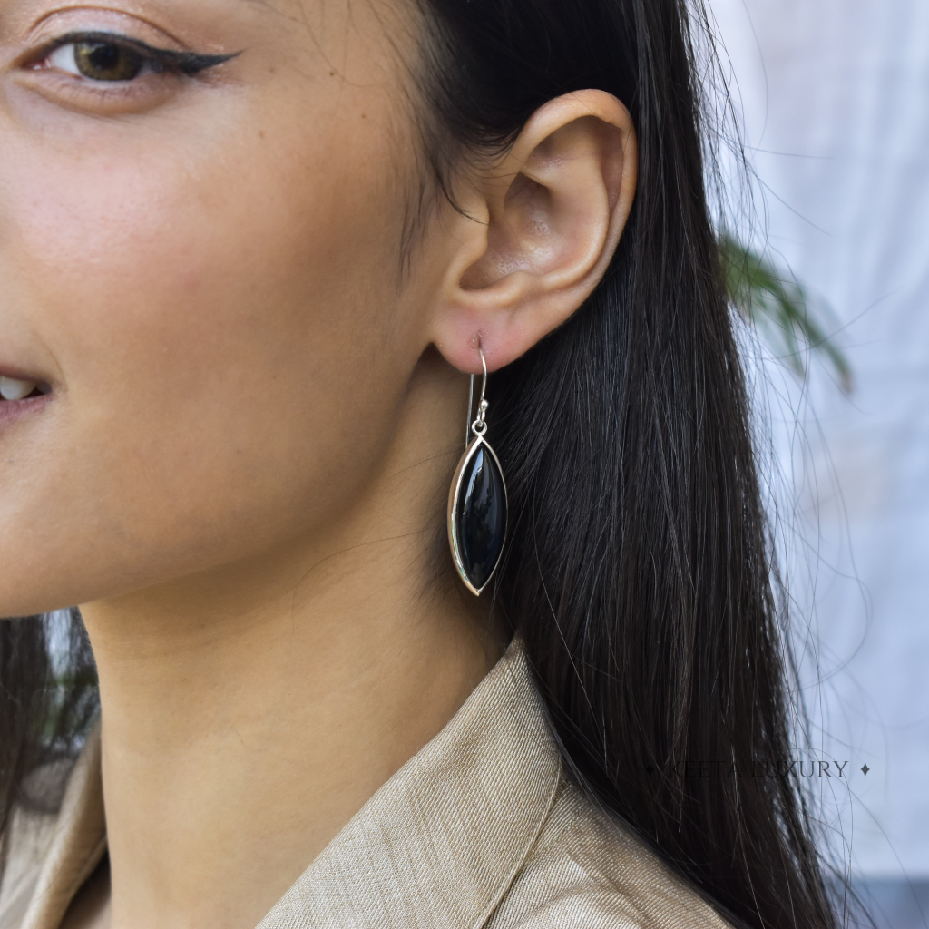 Black Majesty - Onyx Earrings -