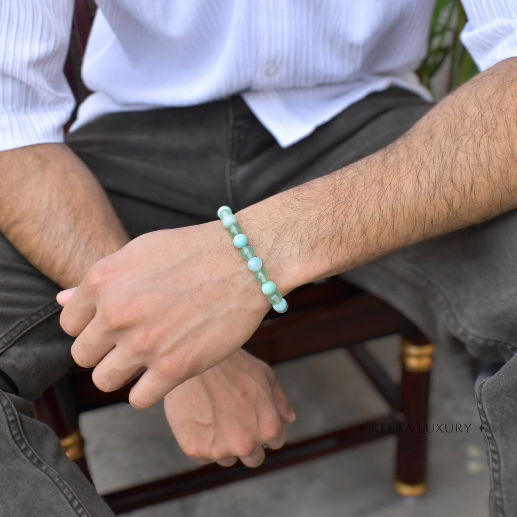 Blissful - Green Aventurine & Amazonite Bracelet -