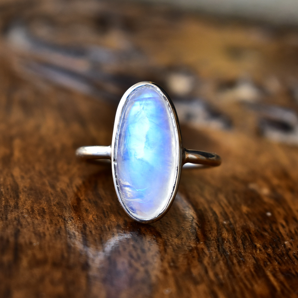 Bohemian Charm - Moonstone Ring -