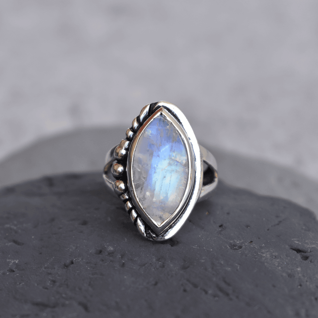 Bohemian Treasures - Moonstone Ring -