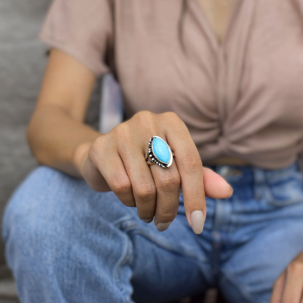 Bohemian Treasures - Turquoise Ring Rings