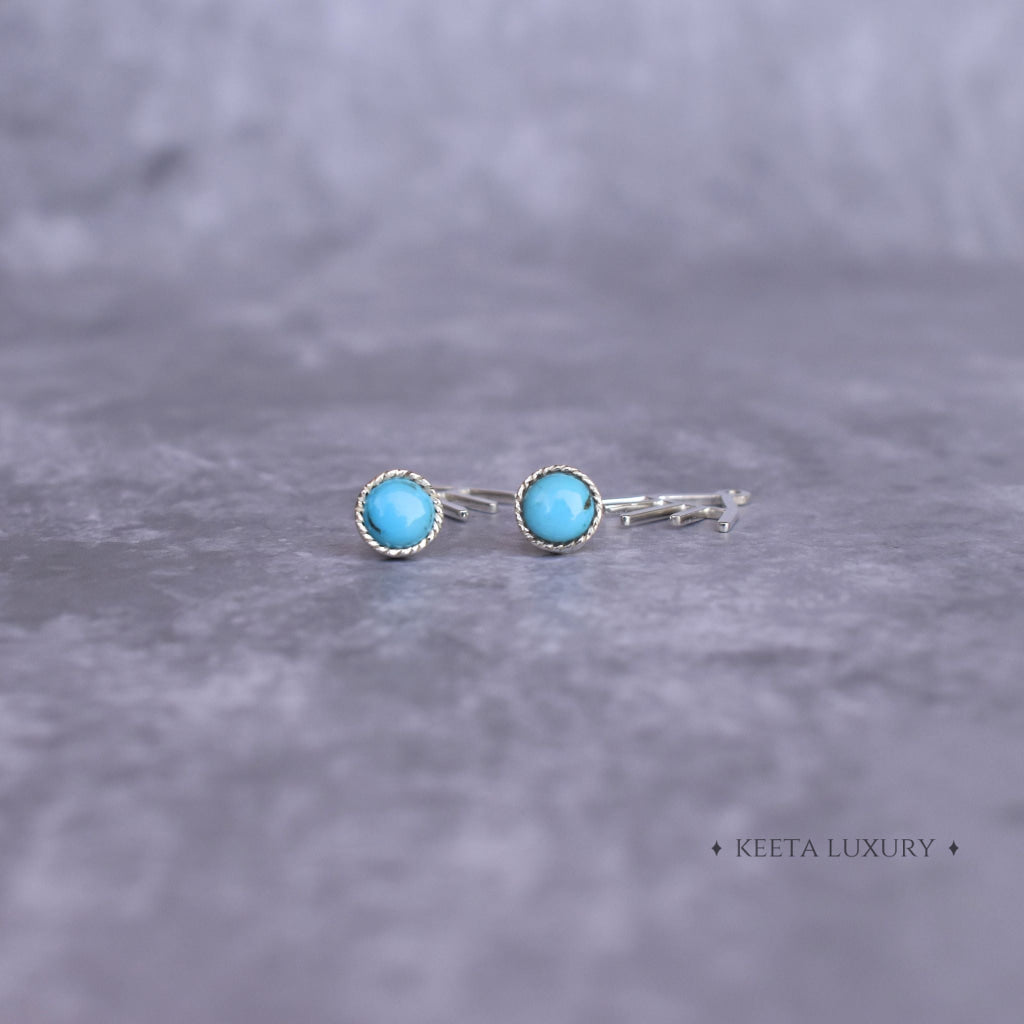 Boho Elegance - Turquoise Studs -
