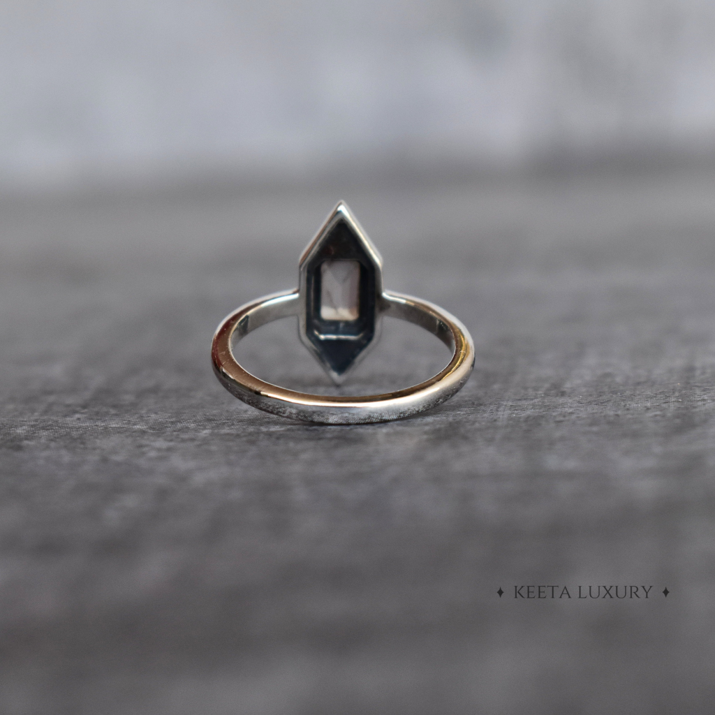 Celestial Sparkle - Moonstone Ring -