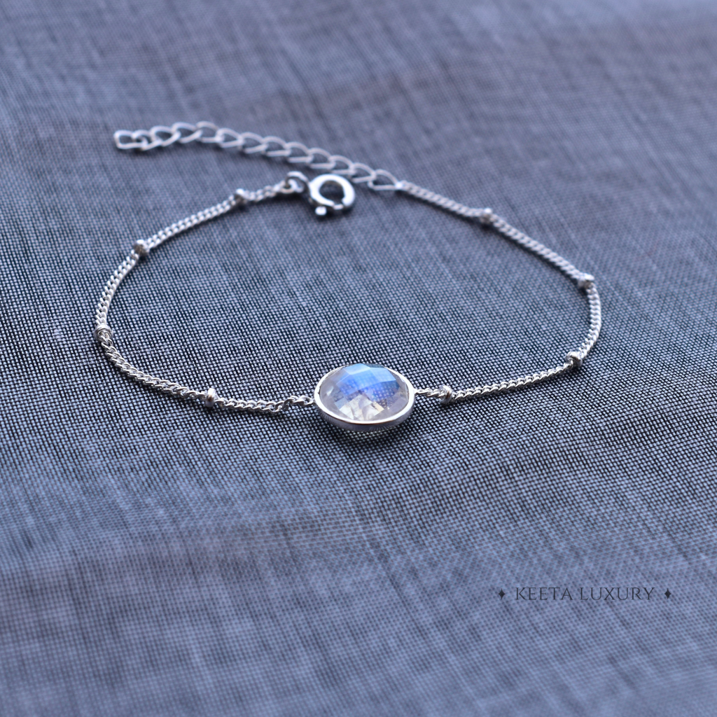 Celestial Symphony - Moonstone Bracelet -