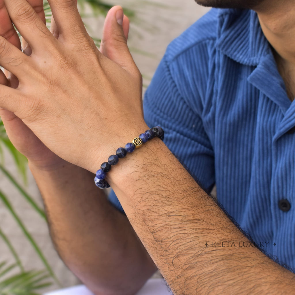 Celtic Guardian - Sodalite Bracelet -