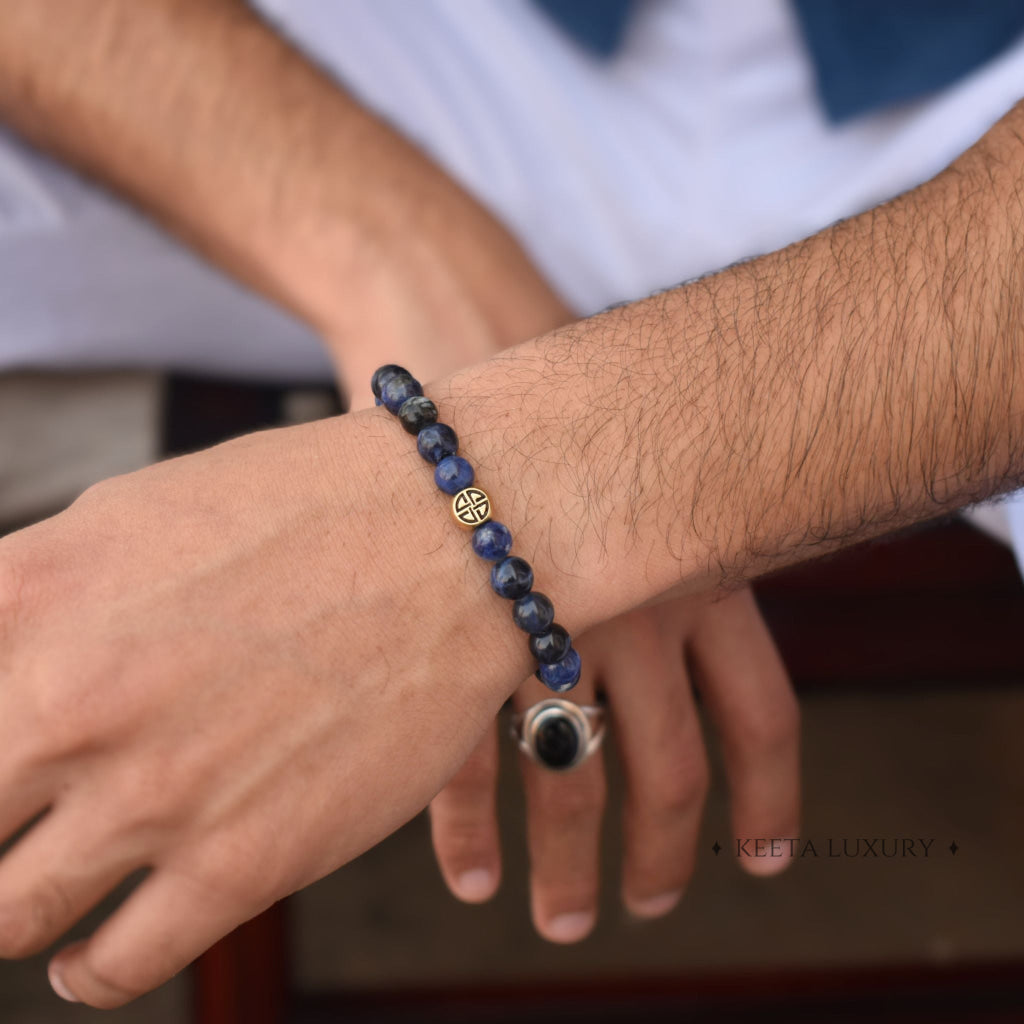 Celtic Guardian - Sodalite Bracelet -