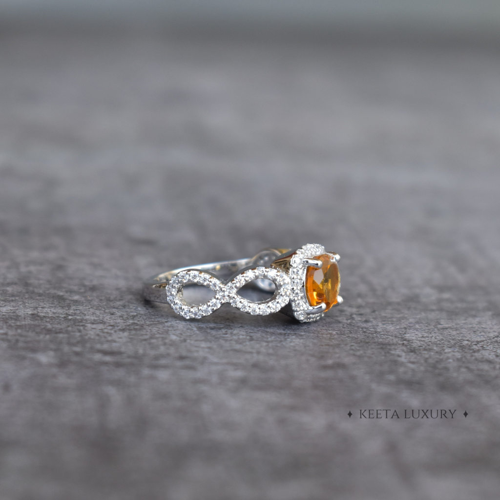 Classic Yellow - Citrine Ring -