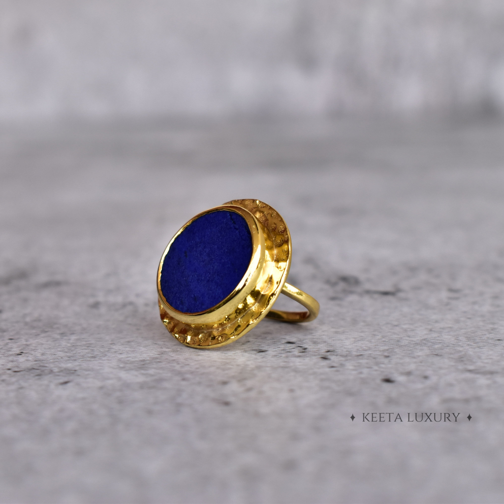 Coin Treasury - Lapis Lazuli Ring -