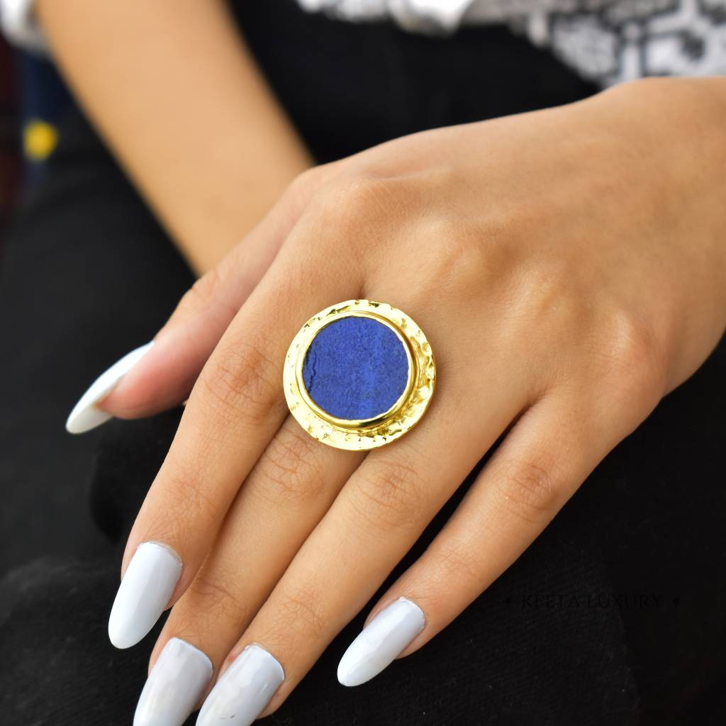 Coin Treasury - Lapis Lazuli Ring -