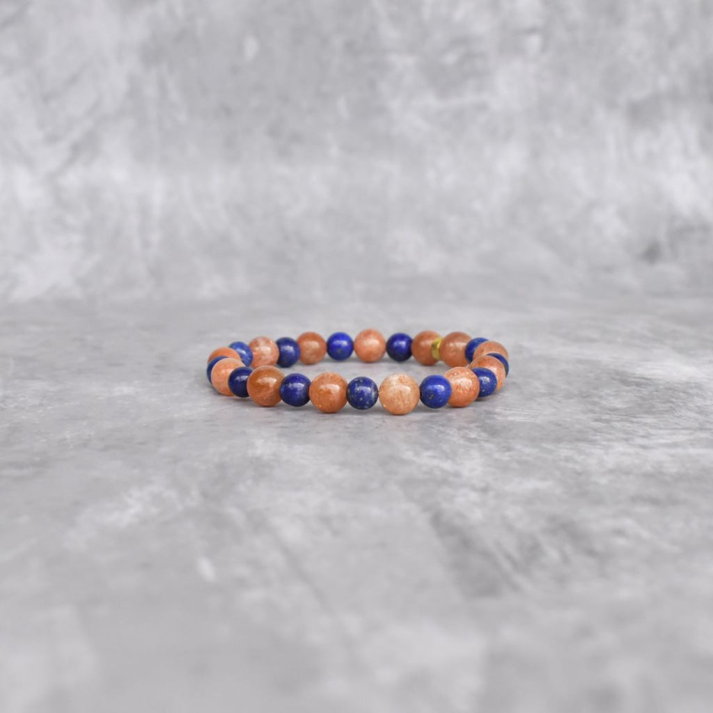 Creativity - Sunstone & Lapis Lazuli Bracelet Bracelets