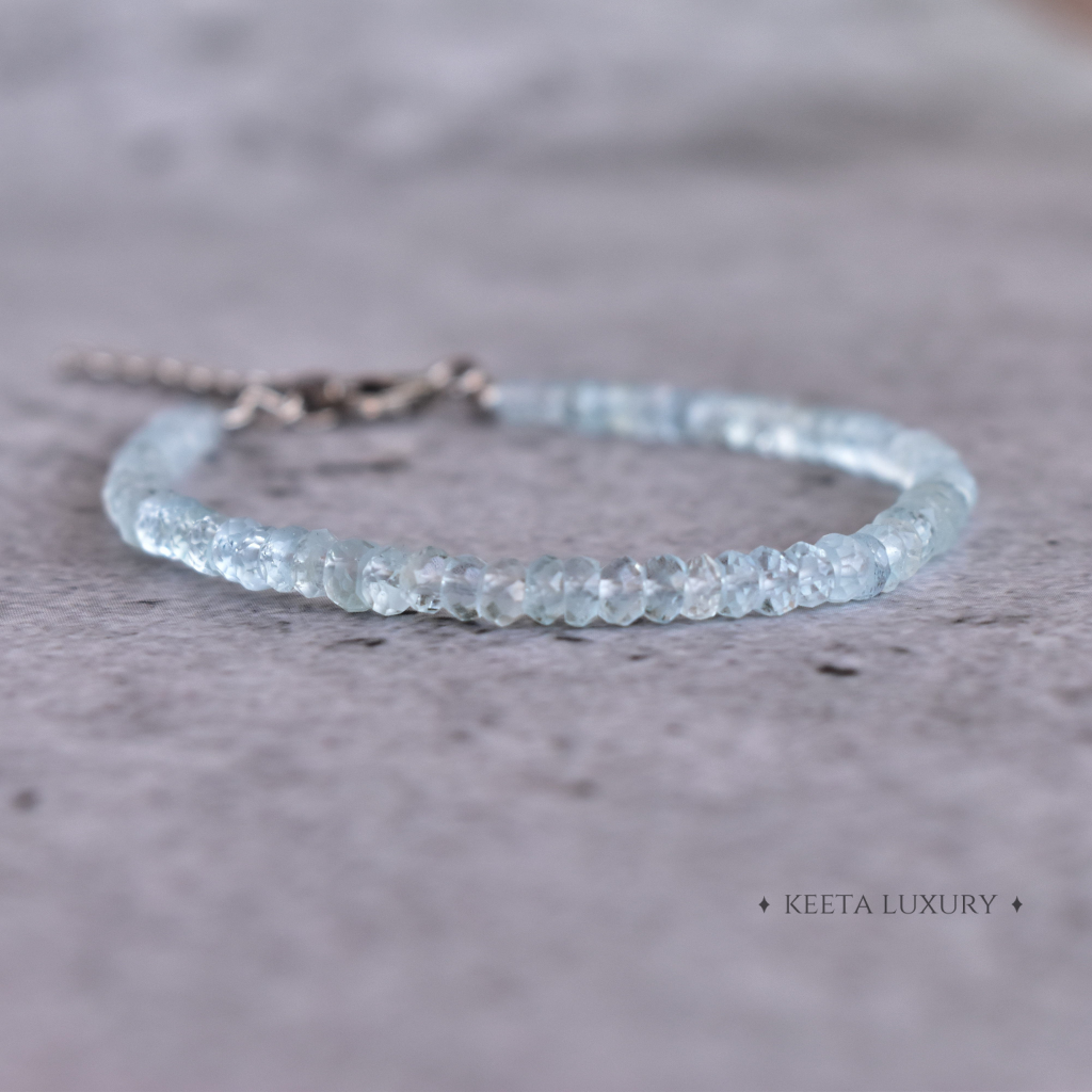 Divine - Aquamarine Bracelets -