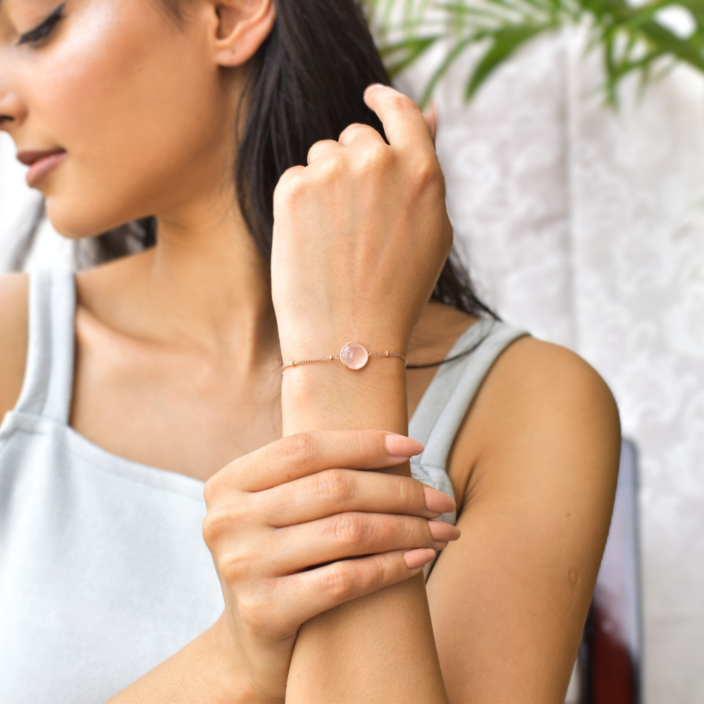 Divine Love - Rose Quartz Bracelets -