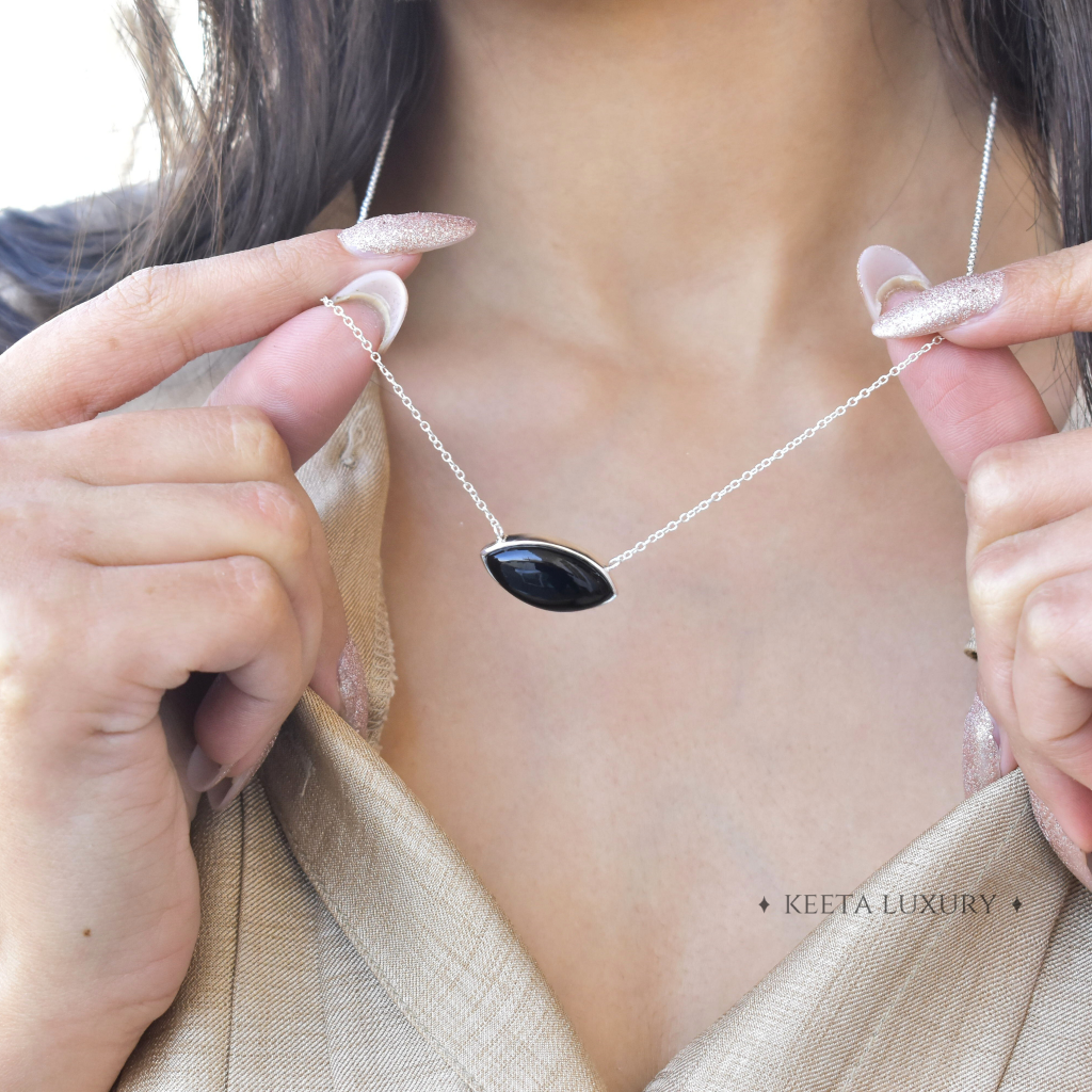 Eye Clan - Black Onyx Necklace -