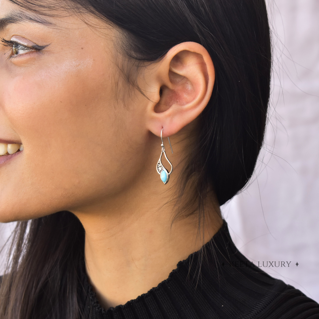 Eye Luring - Turquoise Earrings -