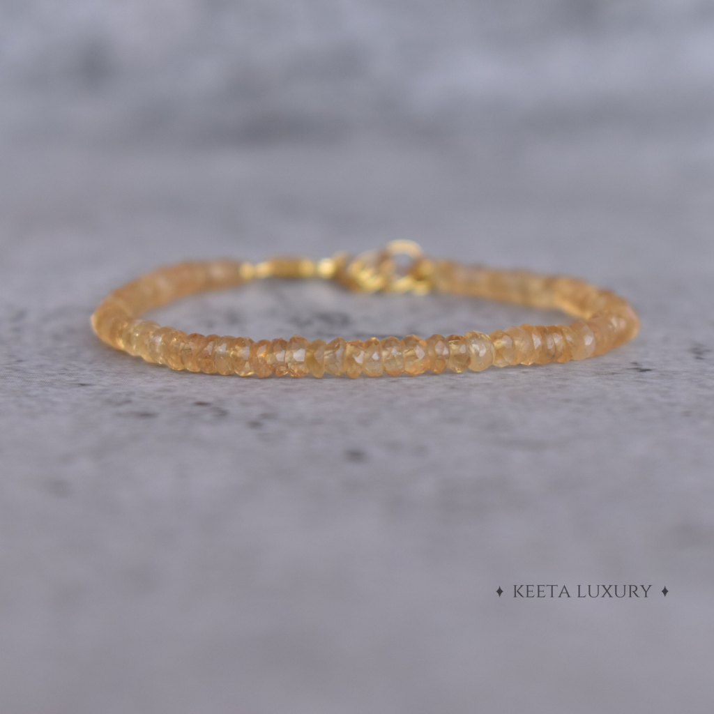 Goddess - Citrine Bracelets -