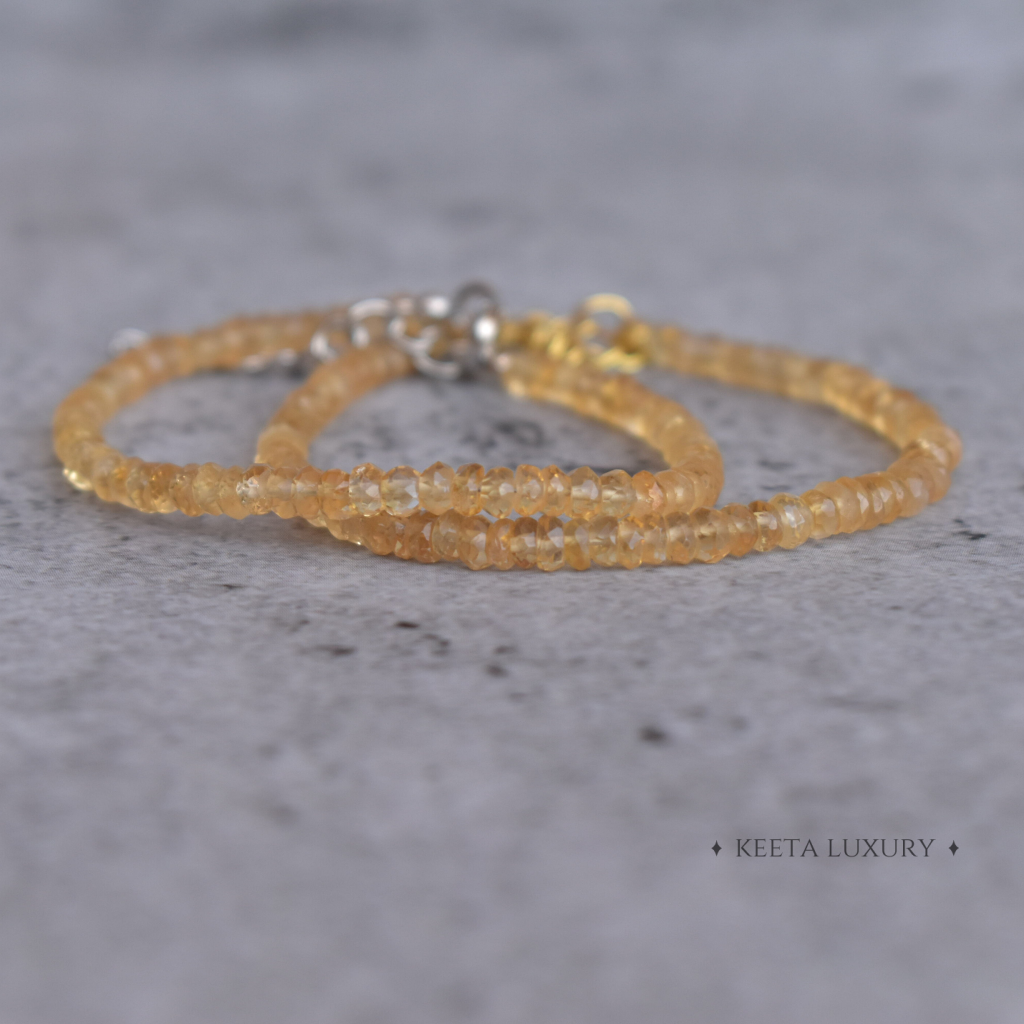 Goddess - Citrine Bracelets -