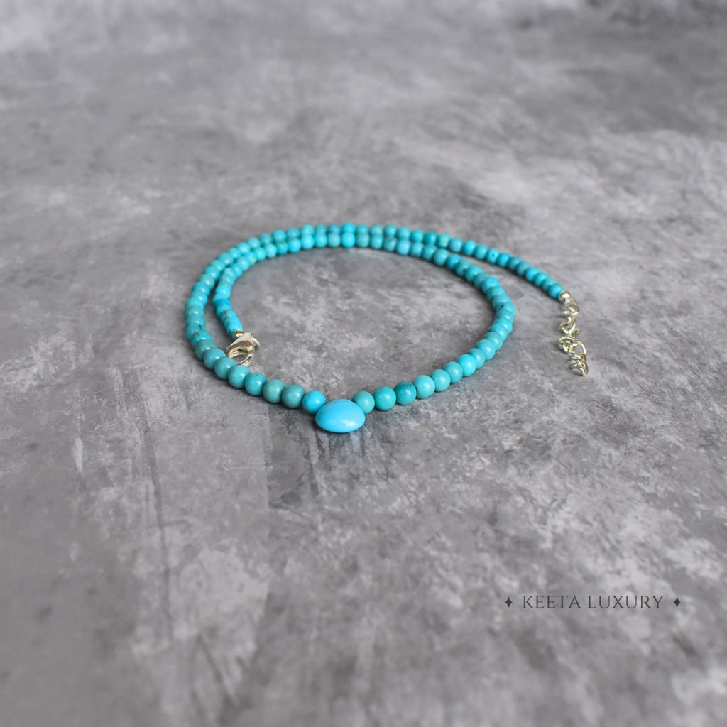 Heart - Turquoise Necklace Necklace