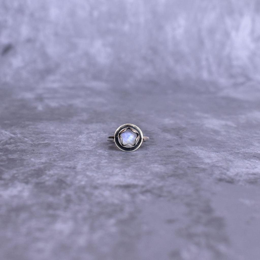 Lotus Dream - Moonstone Ring -