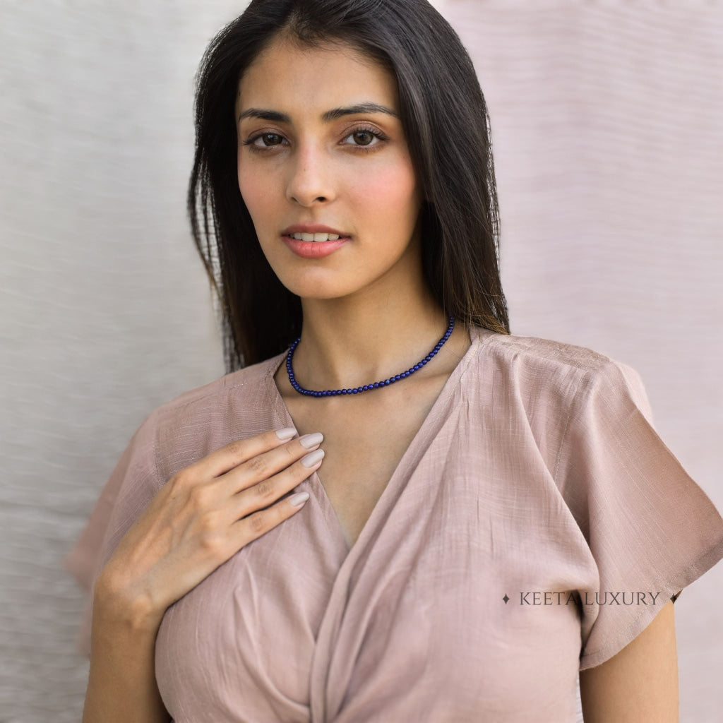 Luxe Line - Lapis Lazuli Necklace Necklace