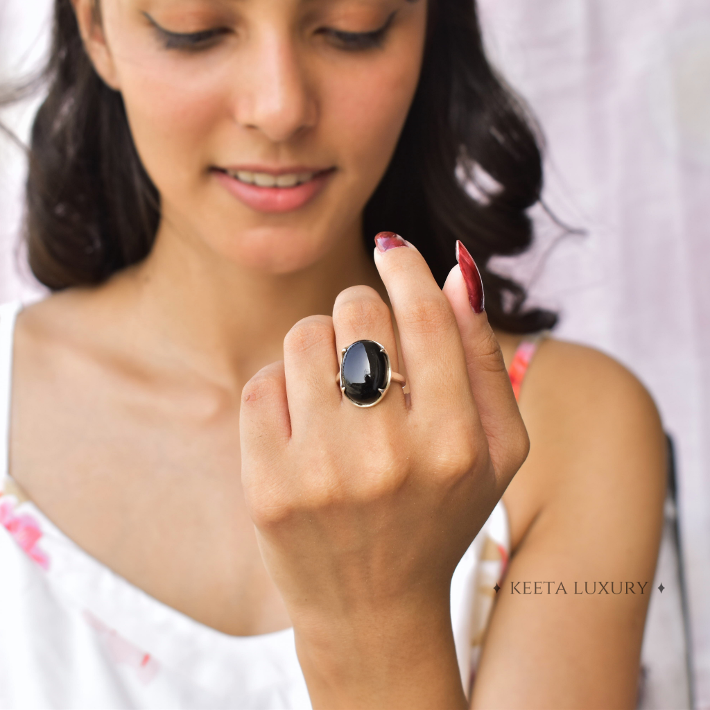 Majestic - Black Onyx Ring -