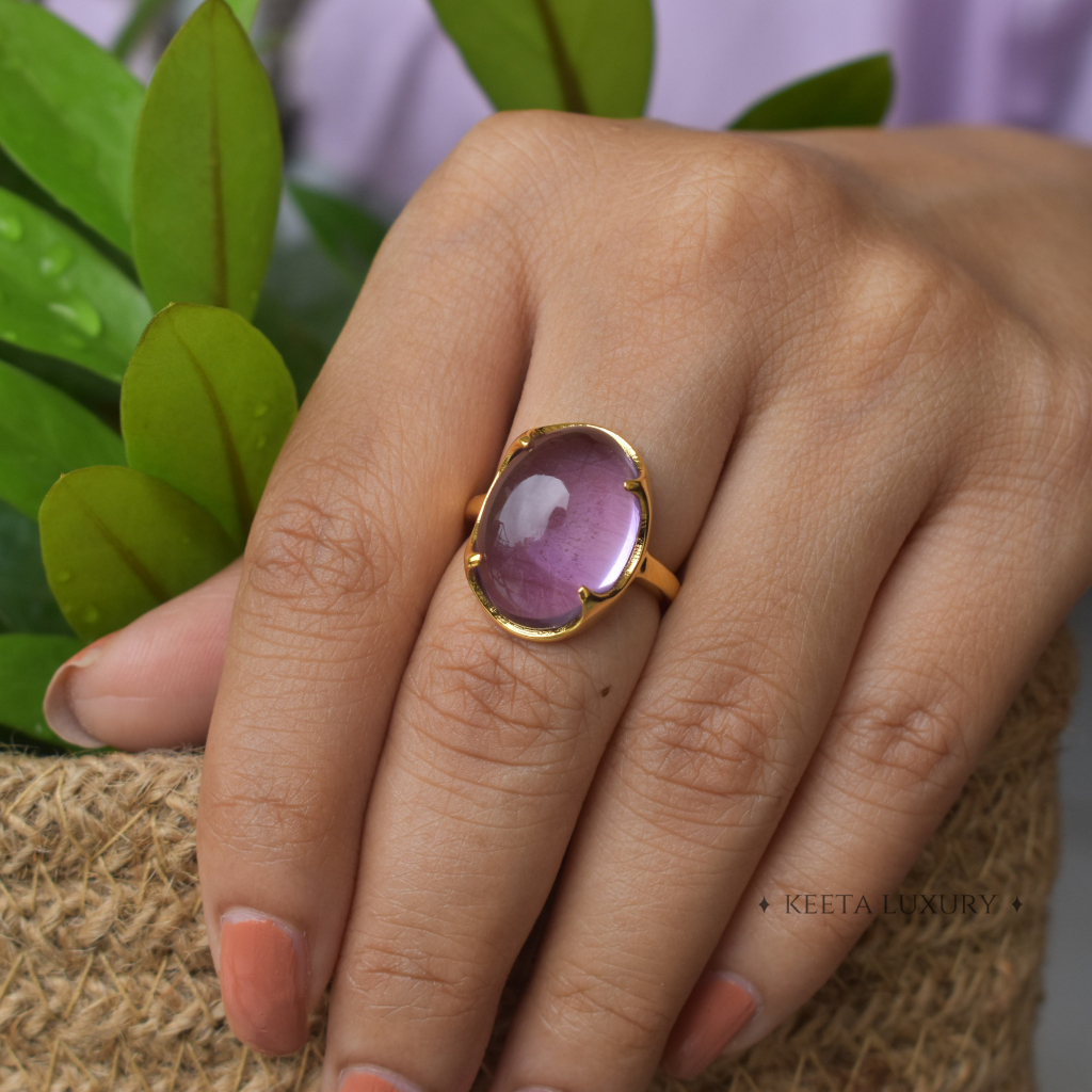 Majestic Monarch - Amethyst Ring -