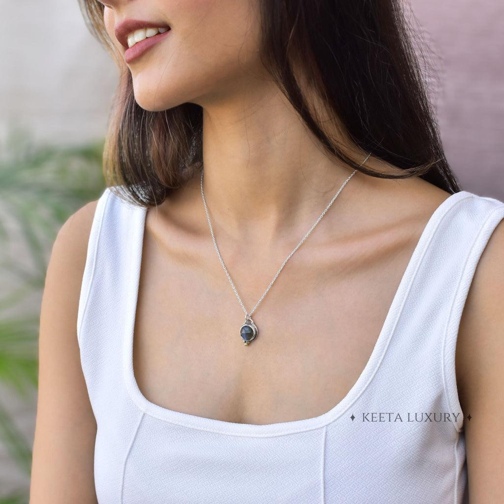 Modern Boho - Labradorite Necklace -