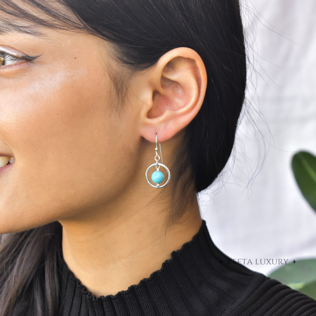 Mystic - Turquoise Earrings -