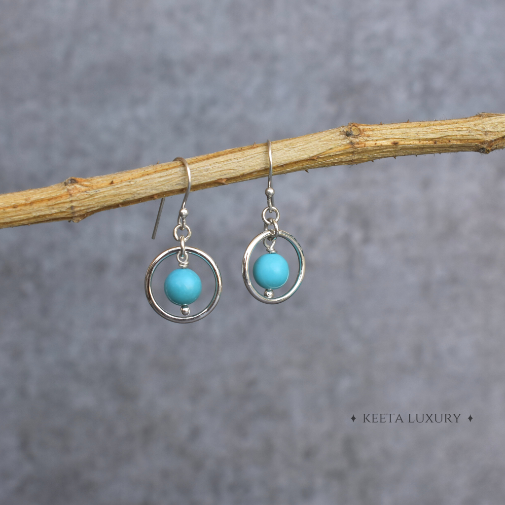 Mystic - Turquoise Earrings -