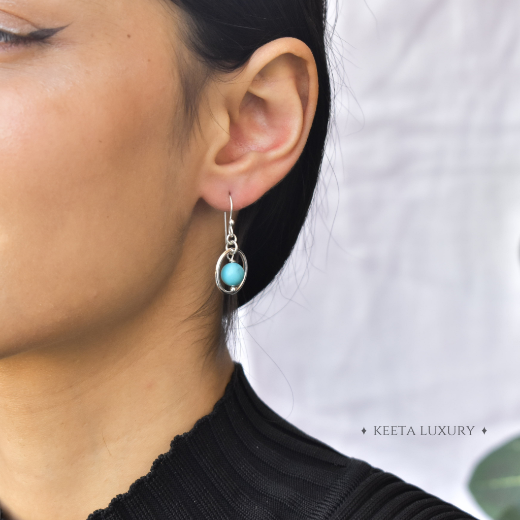 Mystic - Turquoise Earrings -