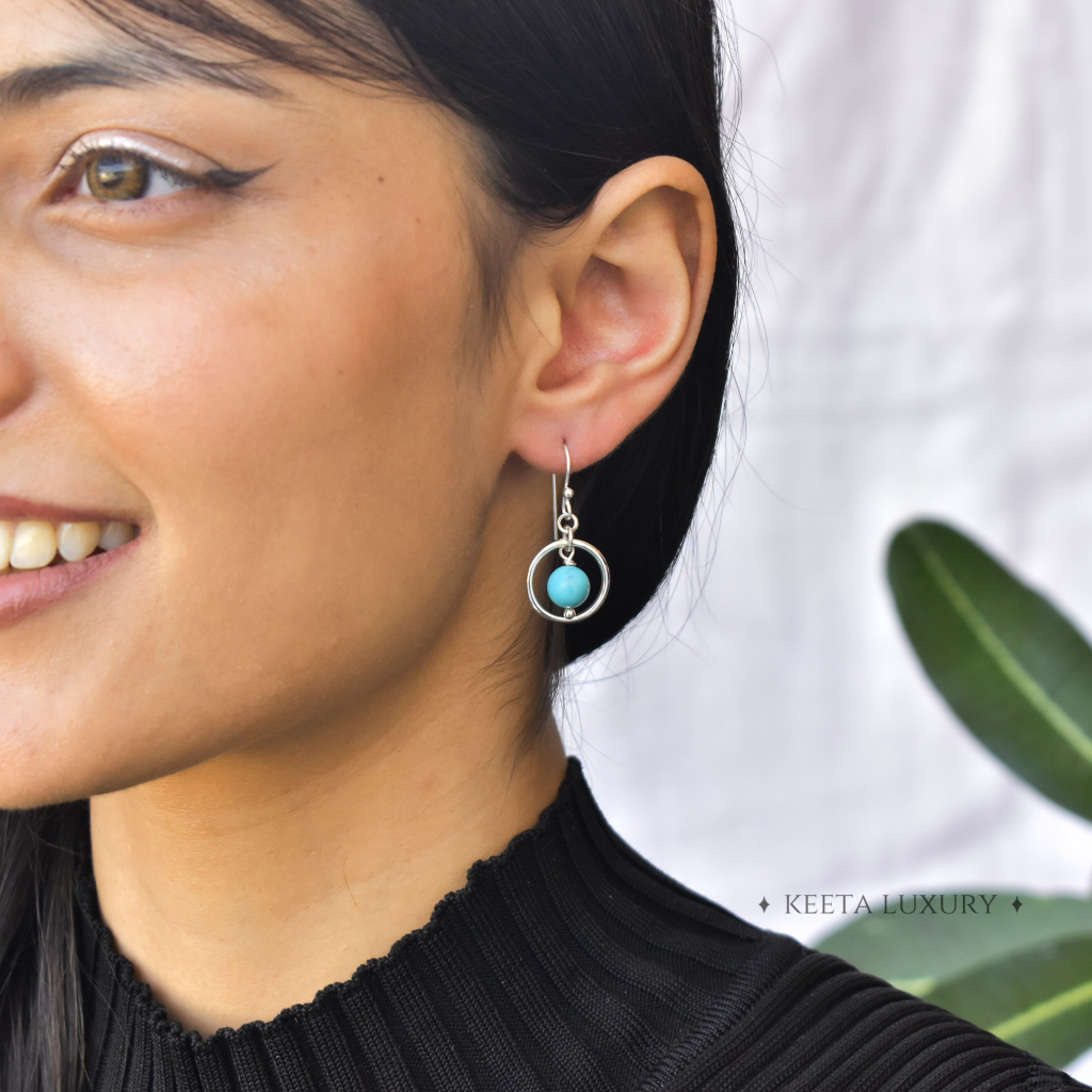 Mystic - Turquoise Earrings -
