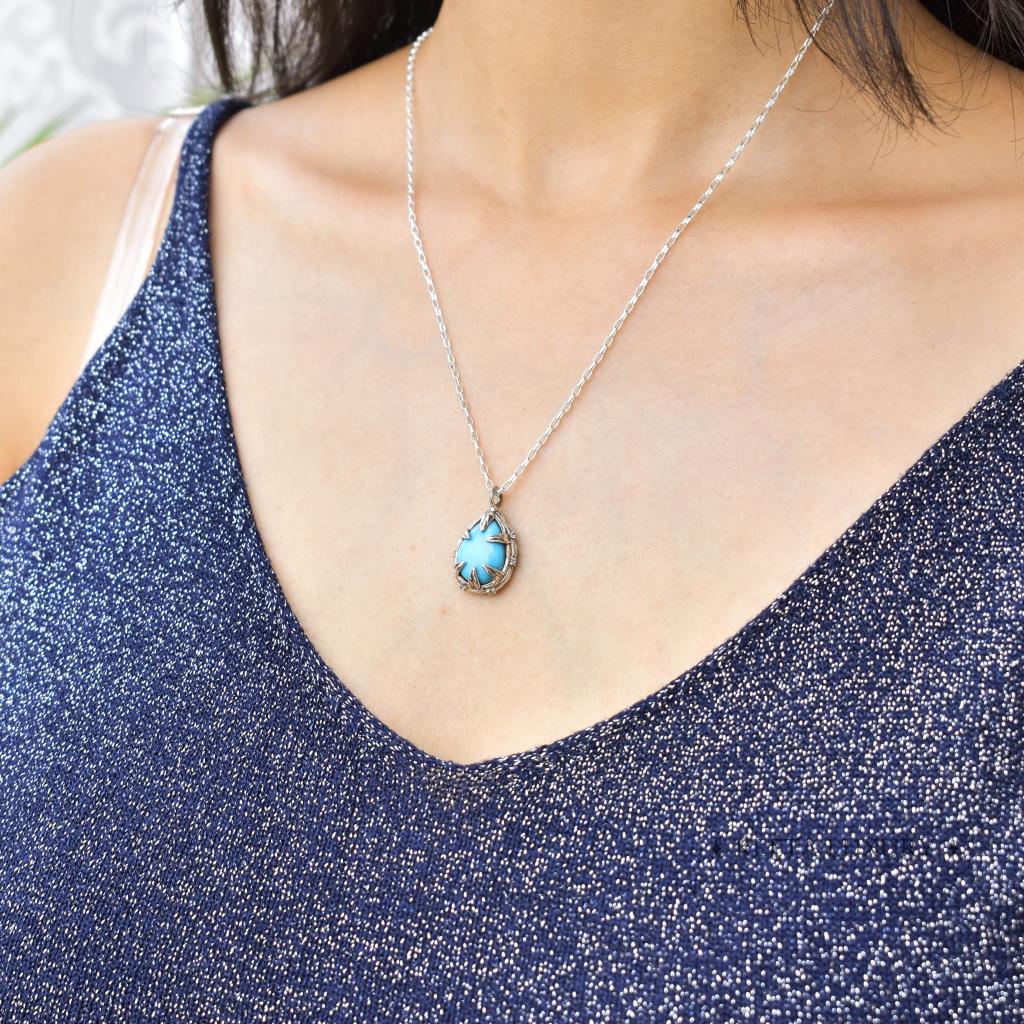 Nature Glow - Turquoise Necklace -