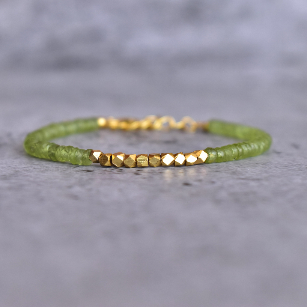 Prosperity Peridot Bracelets