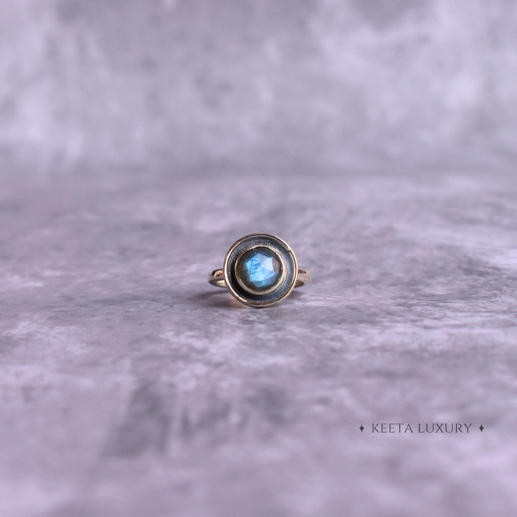 Purity Orb - Labradorite Ring Rings