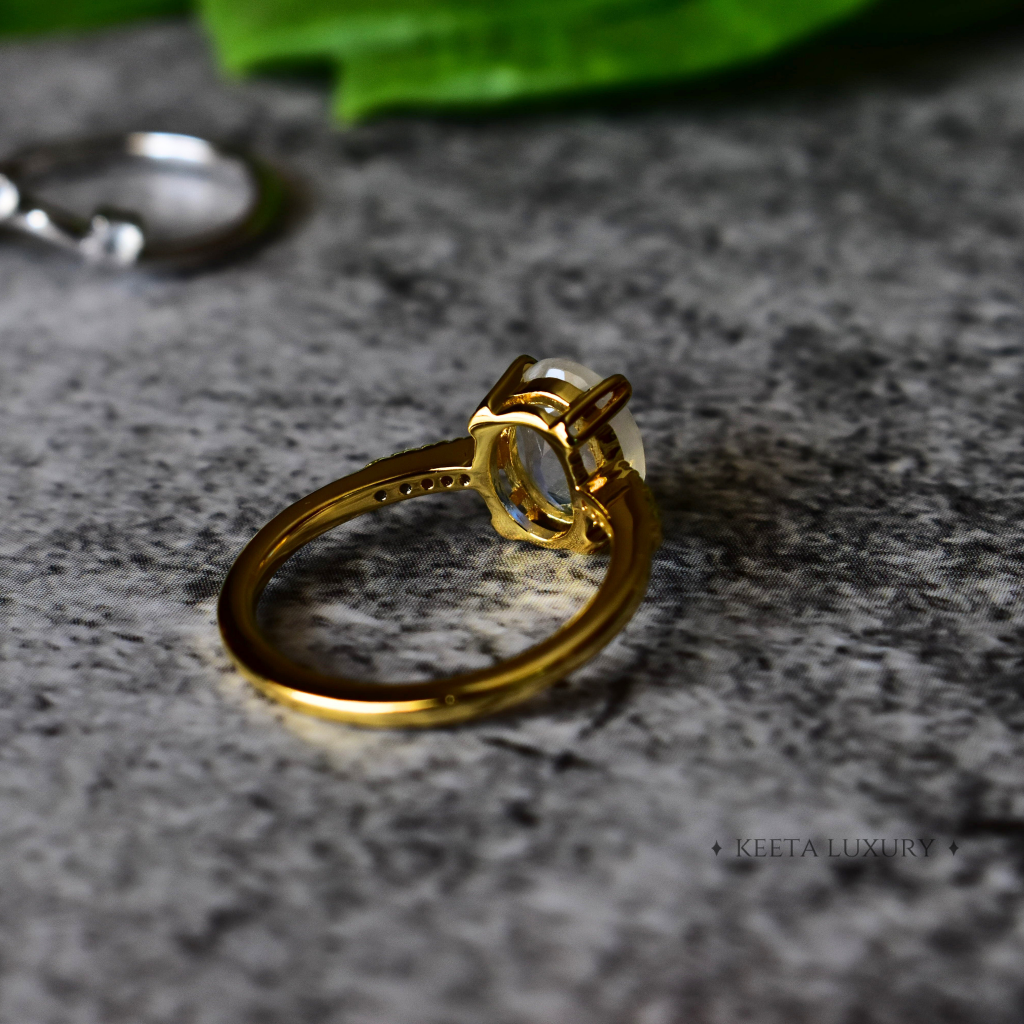Radiant Moonlight - Moonstone Ring -