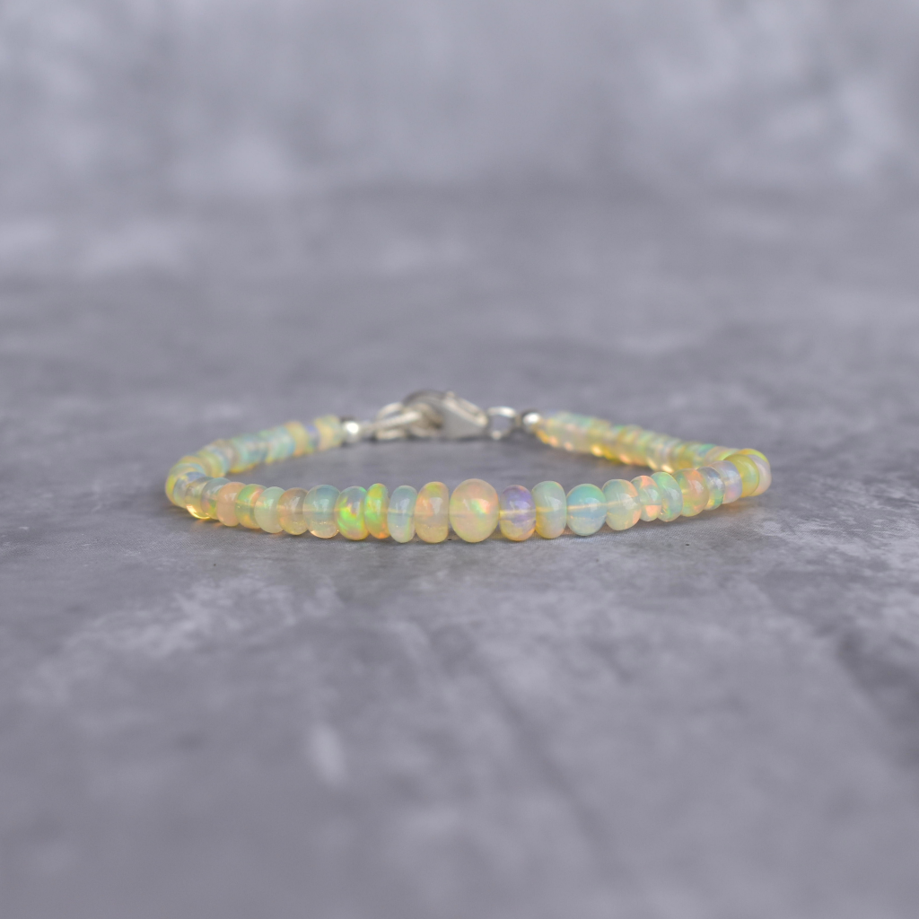 Rainbow Serenity - Opal Bracelet -