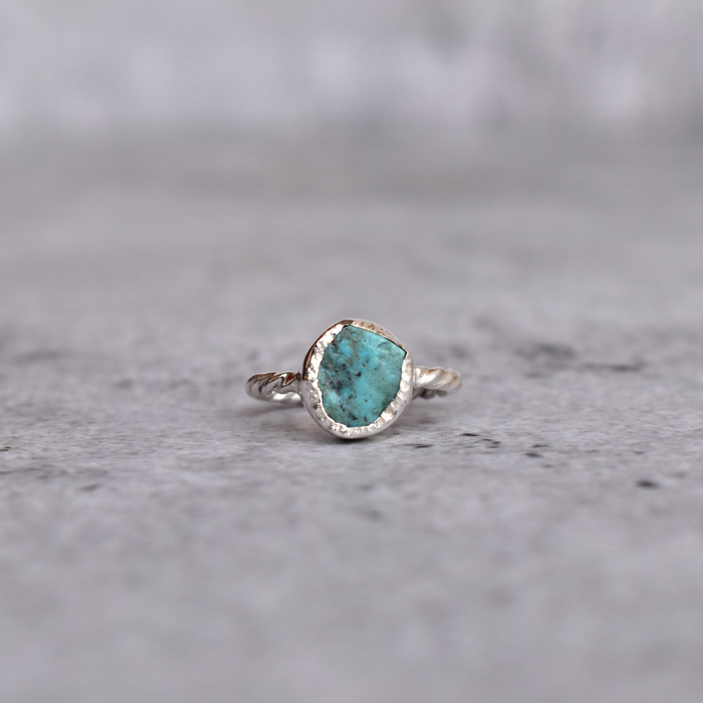 Raw Beauty - Turquoise Ring -