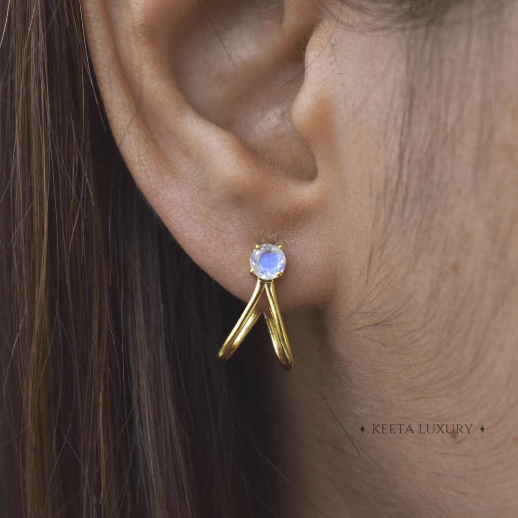 Rockstar - Moonstone Studs -